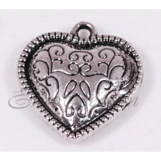 Подвеска мет.№394 22х22мм цв.Silver (цена за 1шт)